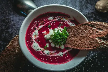 Panorama Rezeptideen Rote Bete Powersoup